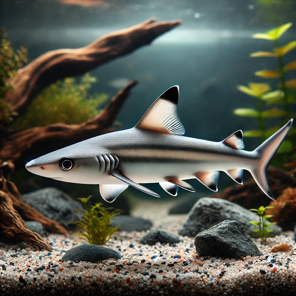 Balantiocheilus melanopt... Срібна акула