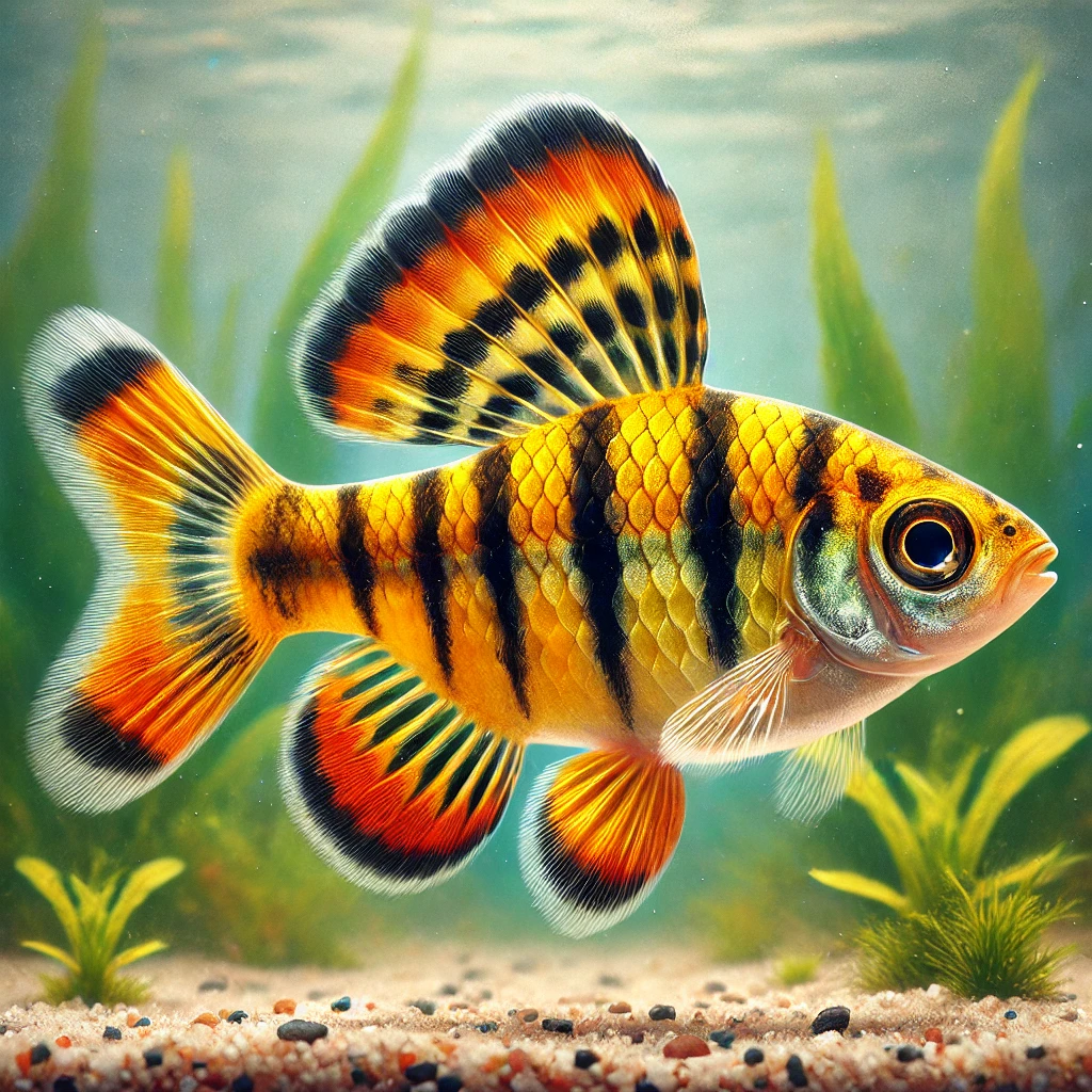 Barbus cumingi Бородати з Це...