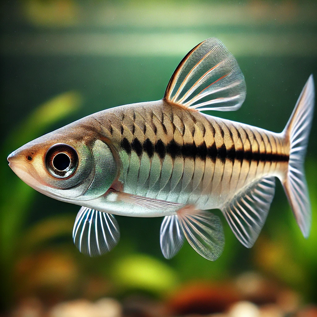 Barbus lateristriga Бородатий