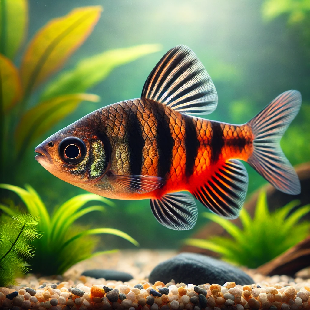 Barbus nigrofasciatus Бородатий