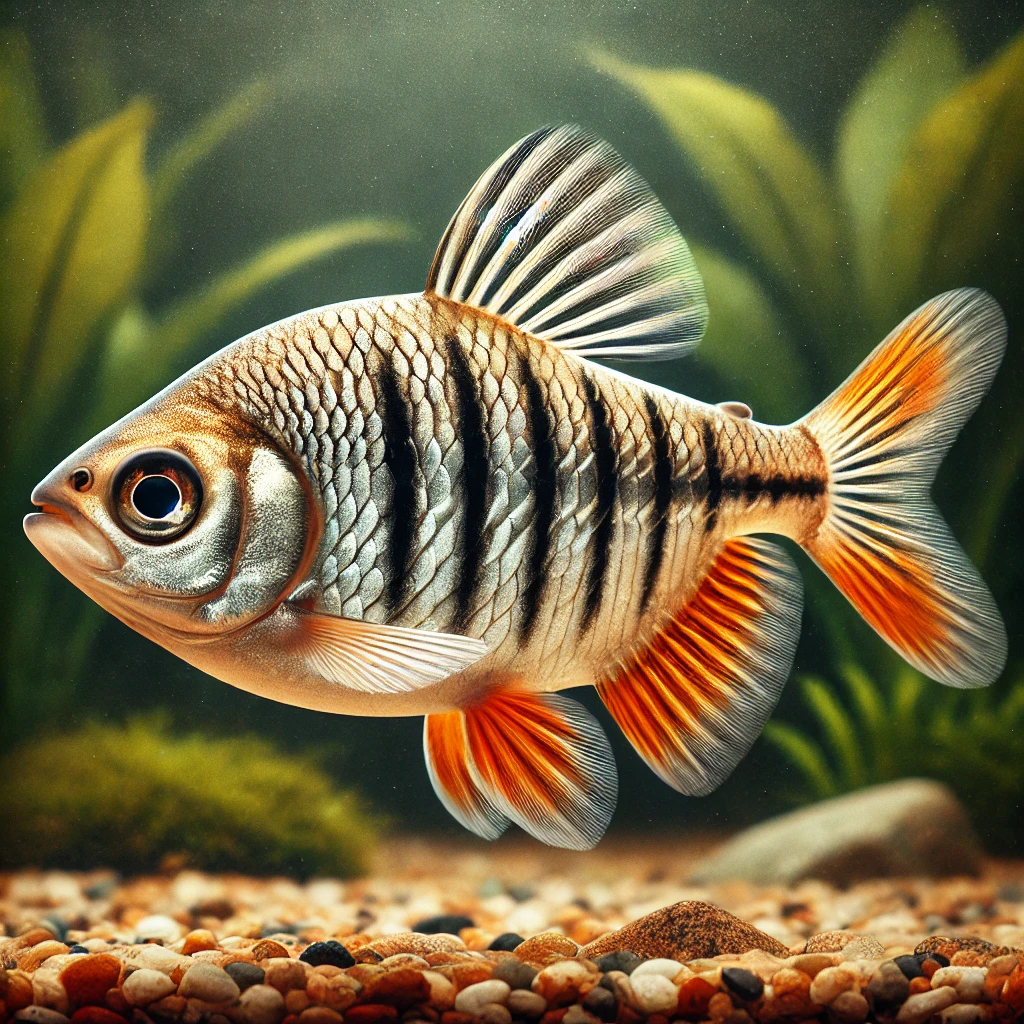 Barbus pentazona johoren... П’ять -бород�...