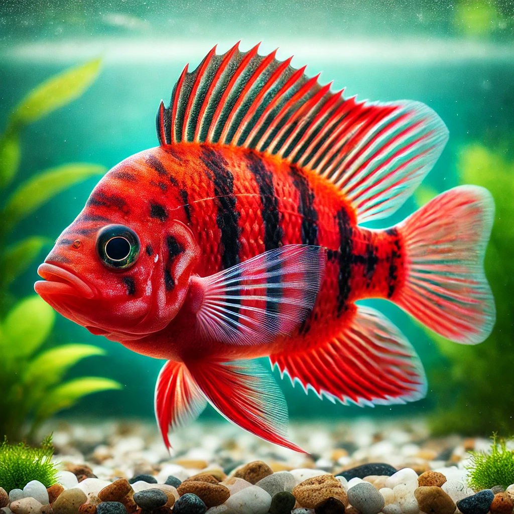 Barbus tetrazona rouge Червона Сума�...