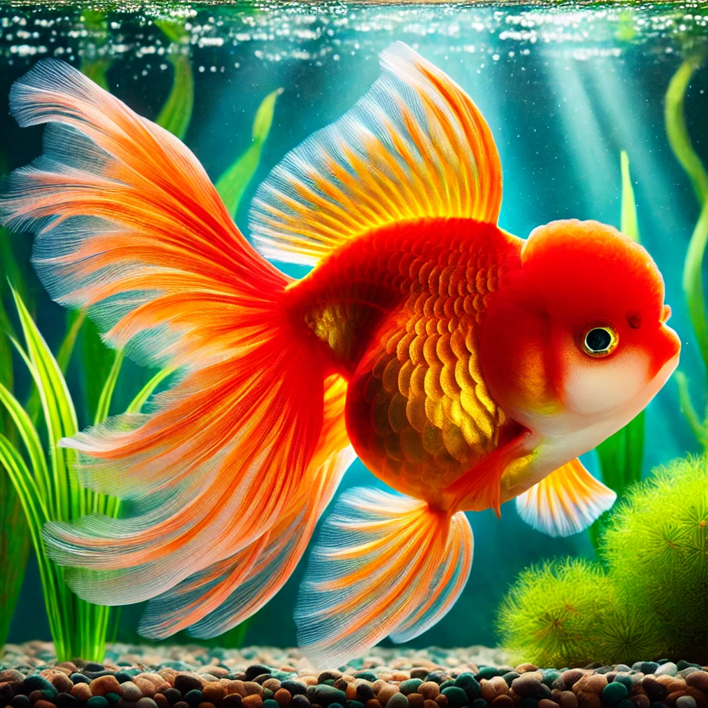 Carassius auratus poisso... Комета