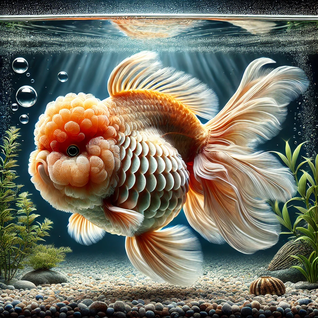 Carassius auratus pompon Помпах