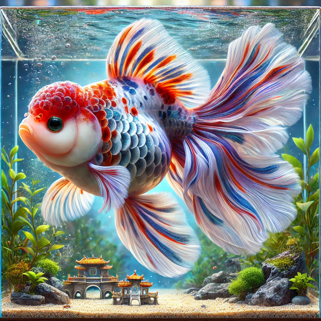 Carassius auratus shubunkin (Шубункін)