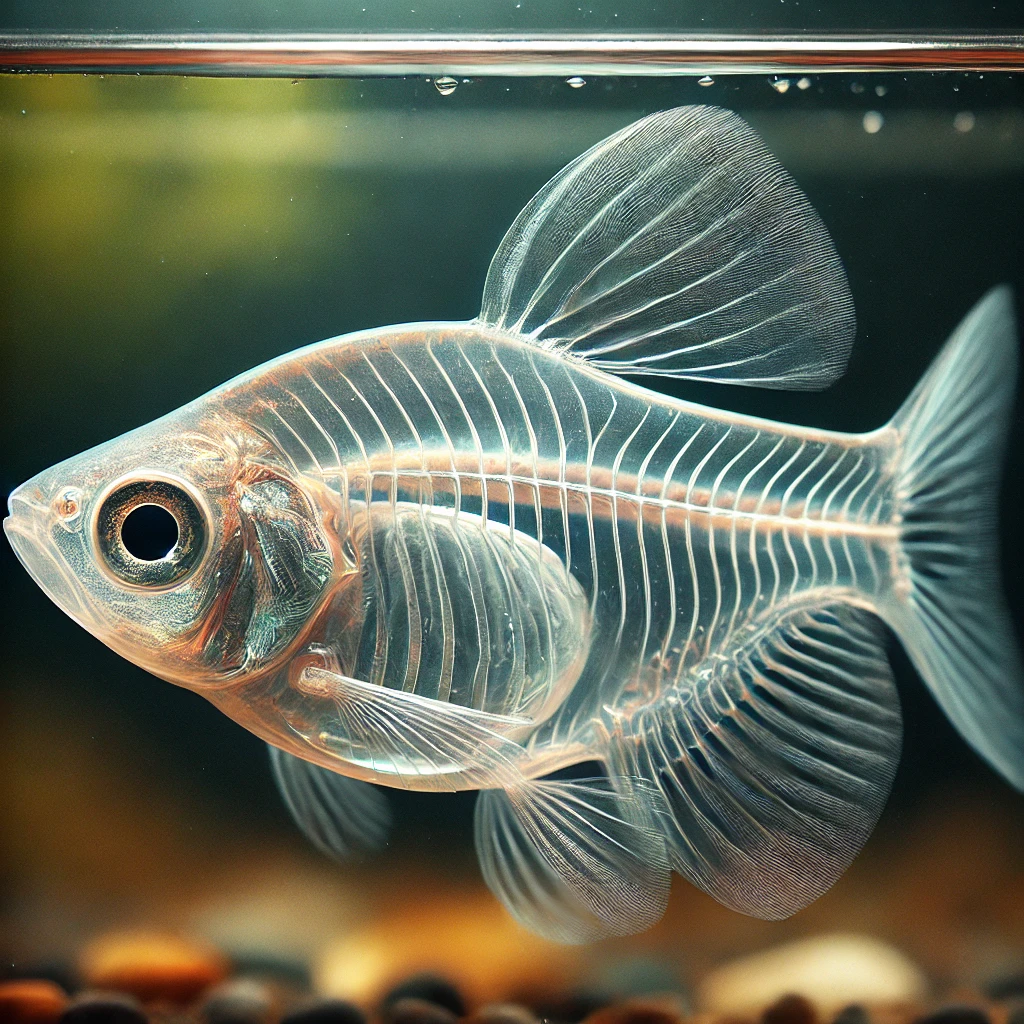 Chanda ranga Скляна риба