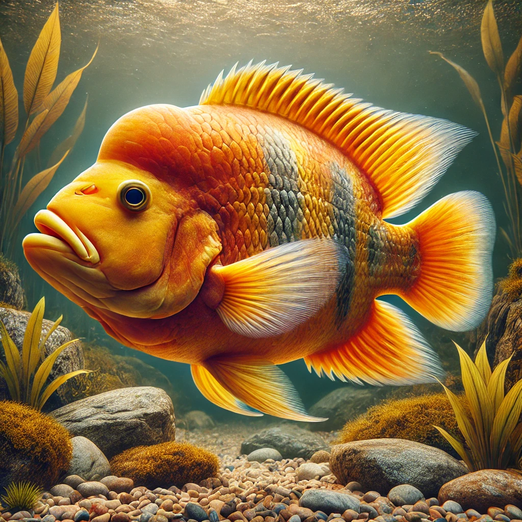 Cichlasoma citrinellum червоний дия�...