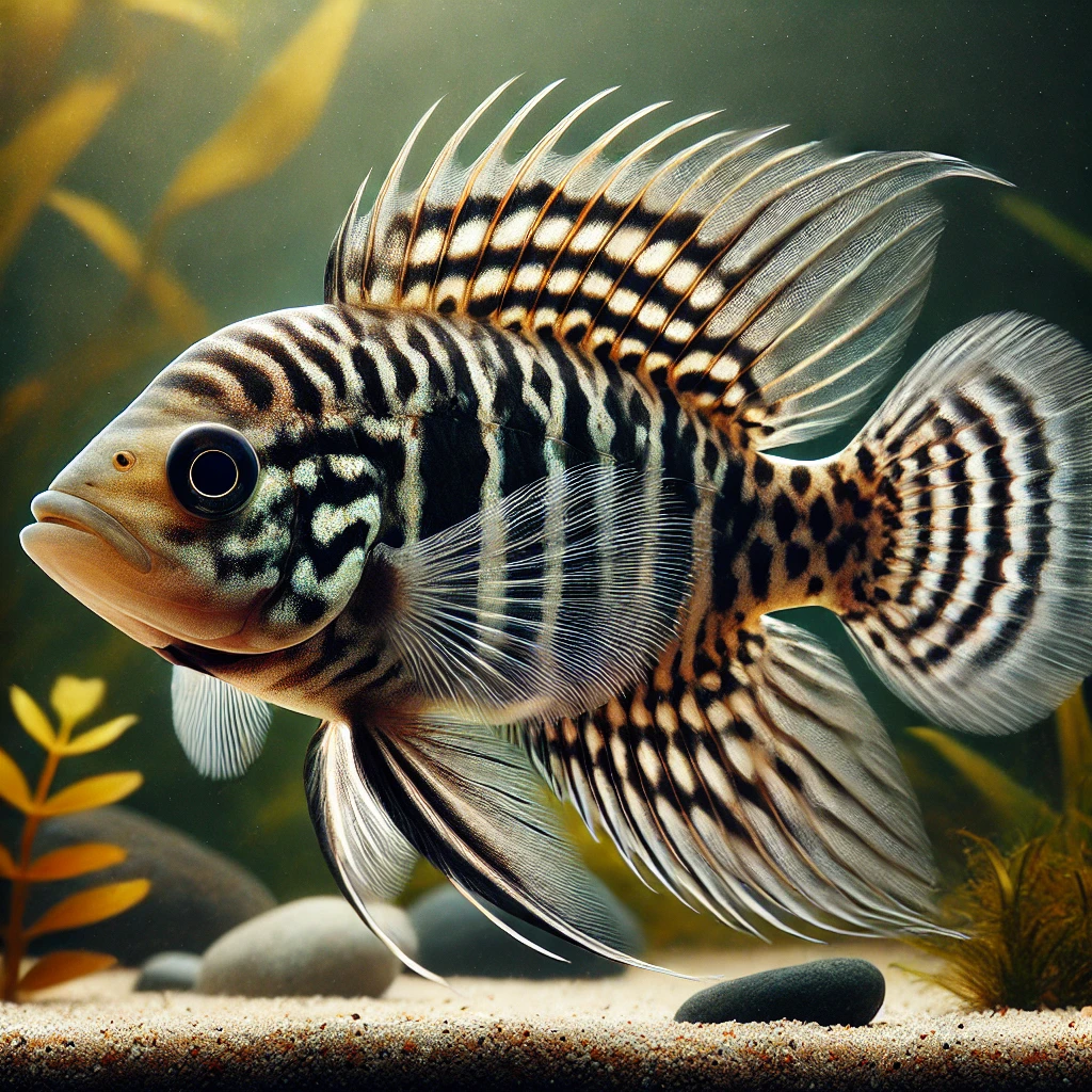 Crenicara filamentosa Сітка cichlid