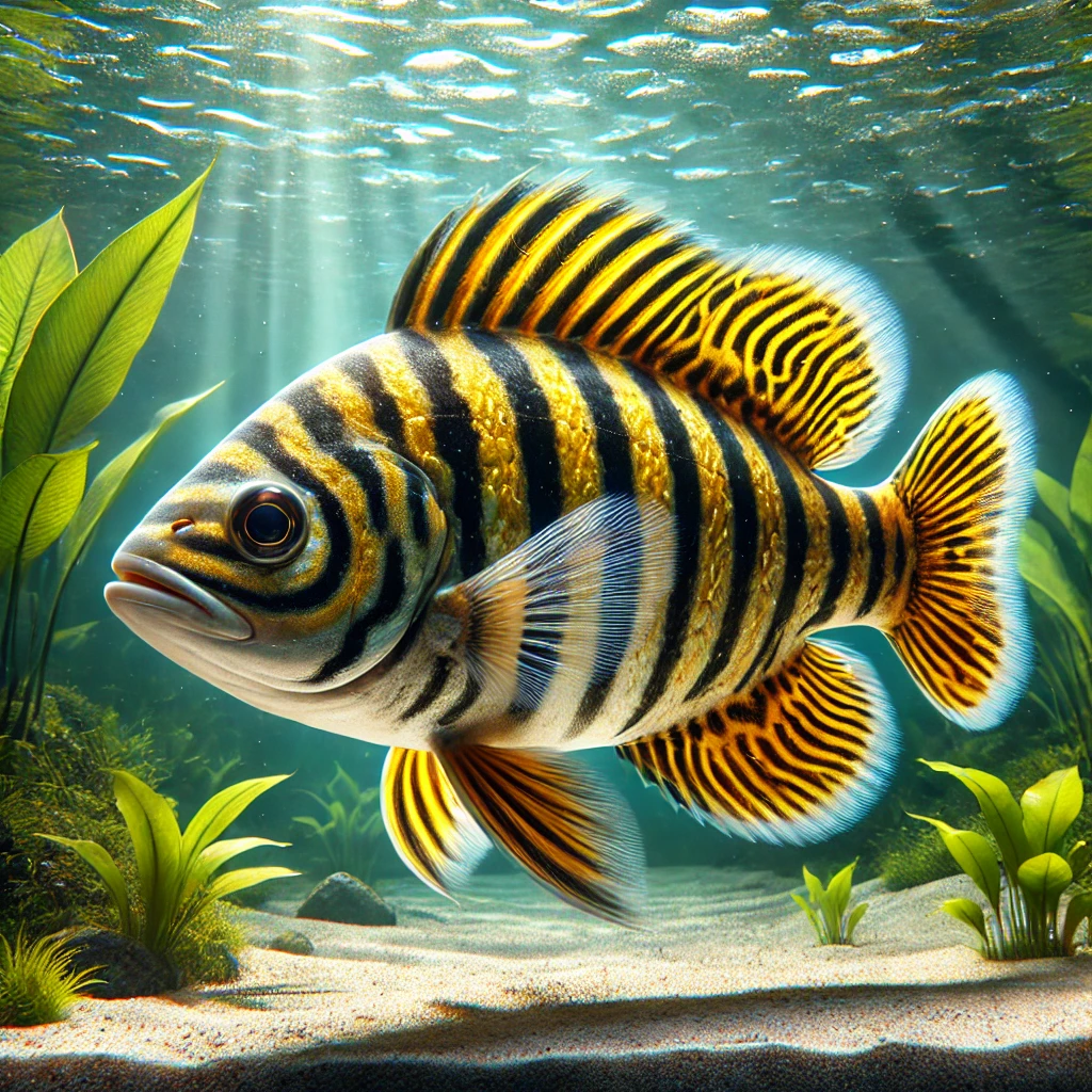 Datnioides microlepis (Тигр)