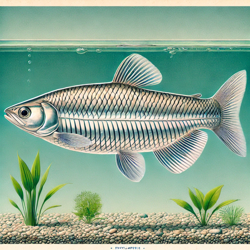 Distichodus affinis Червоні плав�...