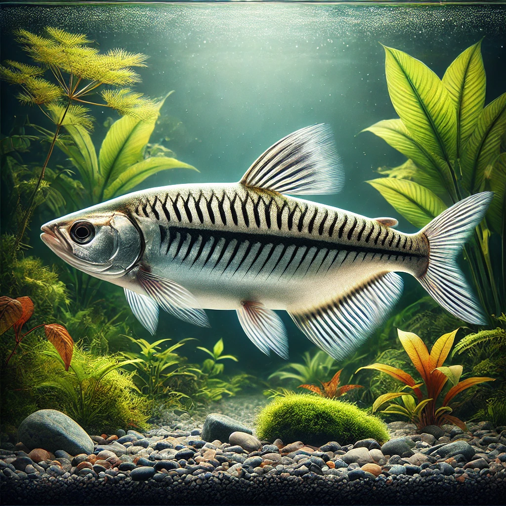 Distichodus lussoso Довгий ніс ди...