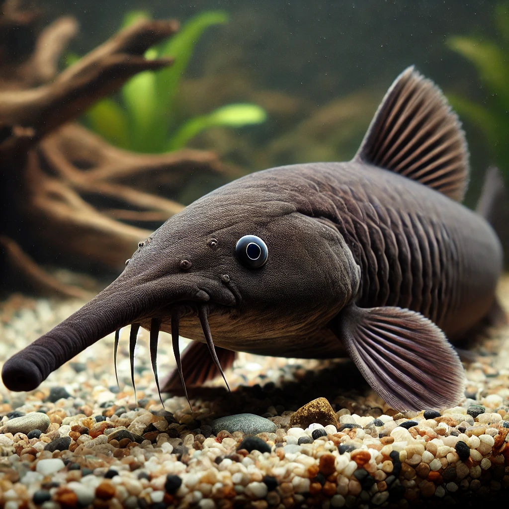 Gnathonemus petersi Риба слона