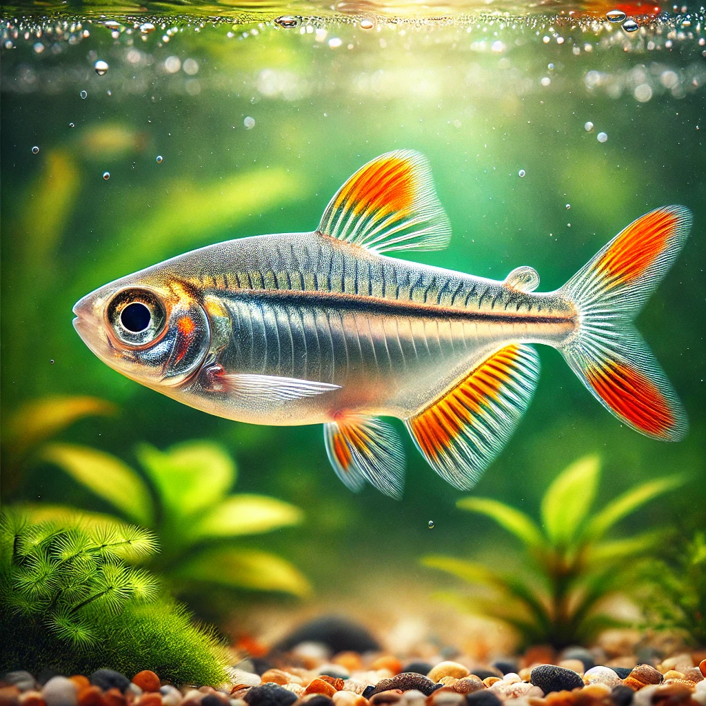 Hasemania nana Мідний тетра