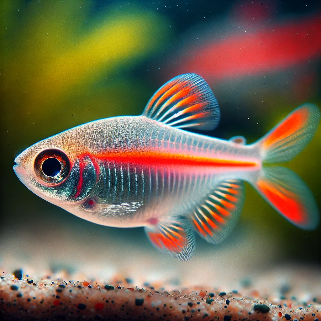 Hemigrammus erythrozonus Рожевий неон�...