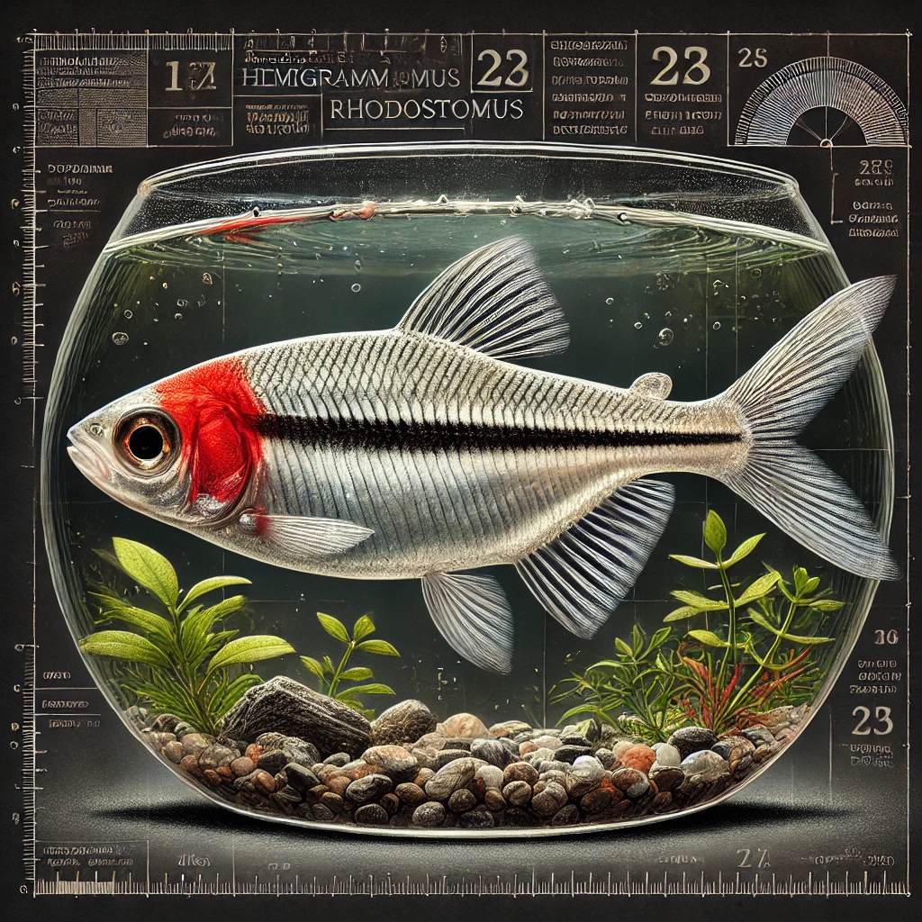 Hemigrammus rhodostomus червоний ніс