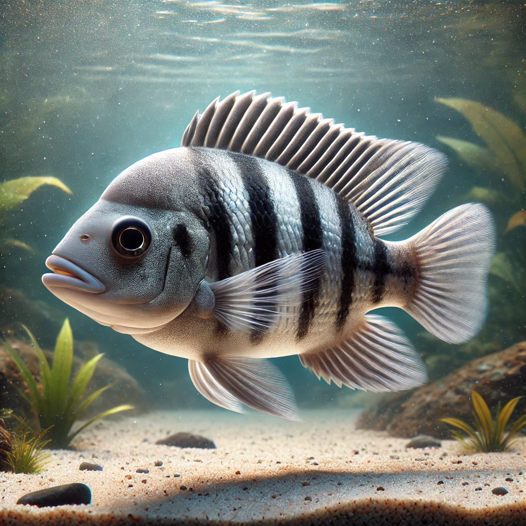 Cichlosoma nigrofasciatu... Нігло