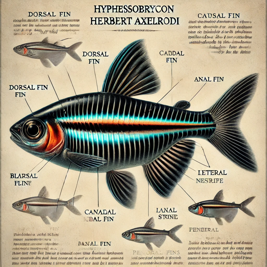 Hyphessobrycon herbertax... Чорний неоно�...