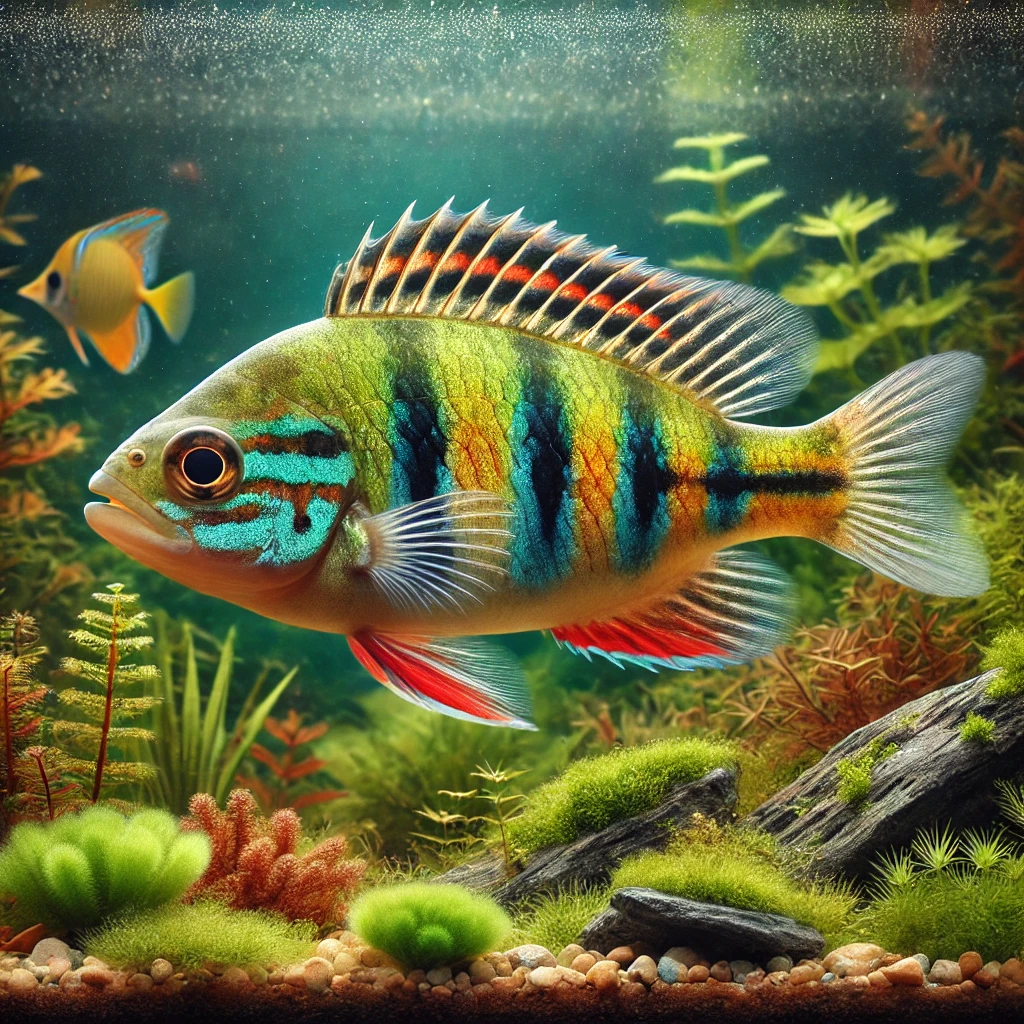 Jordanella floridae Флорида Джорданель