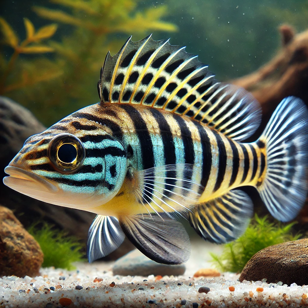 Julidochromis regani Джулі-Багнард