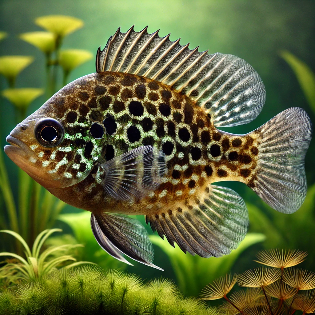 Lepomis punctatus Полюс SOT SUN