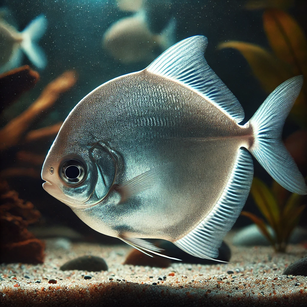 Metynnis argenteus Срібний долар