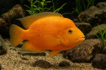 Amphilophus citrinellus Амфілоф citrinelus