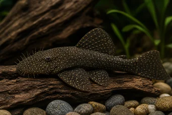Ancistrus temmincki Синій сом