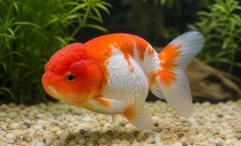 Carassius auratus lion (Голова Лева)