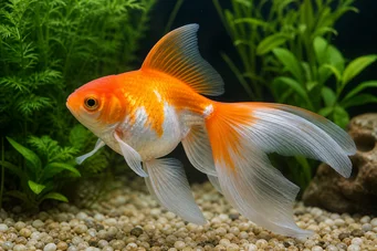 Carassius auratus voile