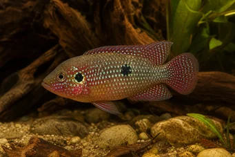 Hemichromis guttatus Червоний геміхроміс (guttatus)
