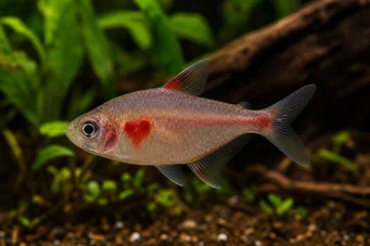 Hyphessobrycon erythrostigma Кровотеча серце