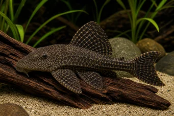 Hypostomus plecostomus Плеко, пральна машина, смоктання