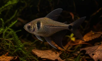 Megalamphodus megalopterus Привид Тетра