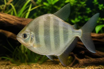 Metynnis hypsauchen fasciatus Метінніс Рейе