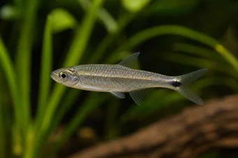 Micralestes sp. Африканська тетра з червоними плавниками