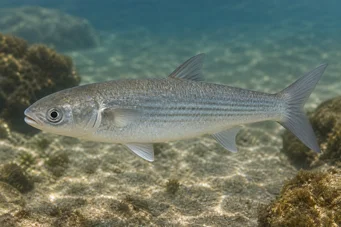 Mugil labrosus Мули з великими губами