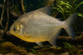 Mylossoma aureum Помпано, Золотий Паку