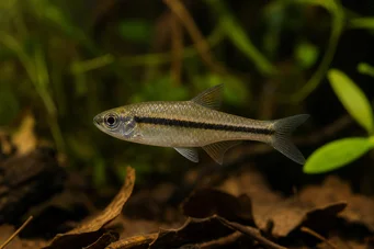 Nannaethiops unitaeniatus (Африканський тетра на лінії)