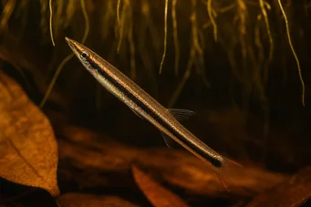 Nannostomus eques (Трубчасте рот -домут -олівець)