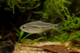 Rachoviscus crassiceps Харакени з густою головою, золота тетра