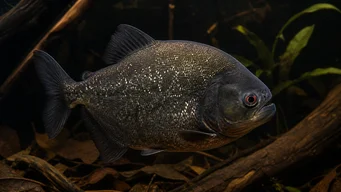 Serrasalmus rhombeus (Pacu помічений, біла пірана)