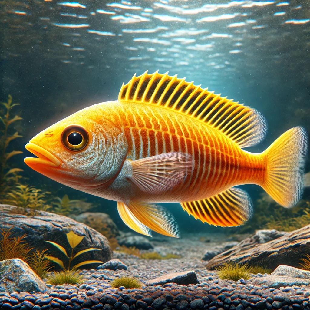 Neolamprologus leleupi Лимон