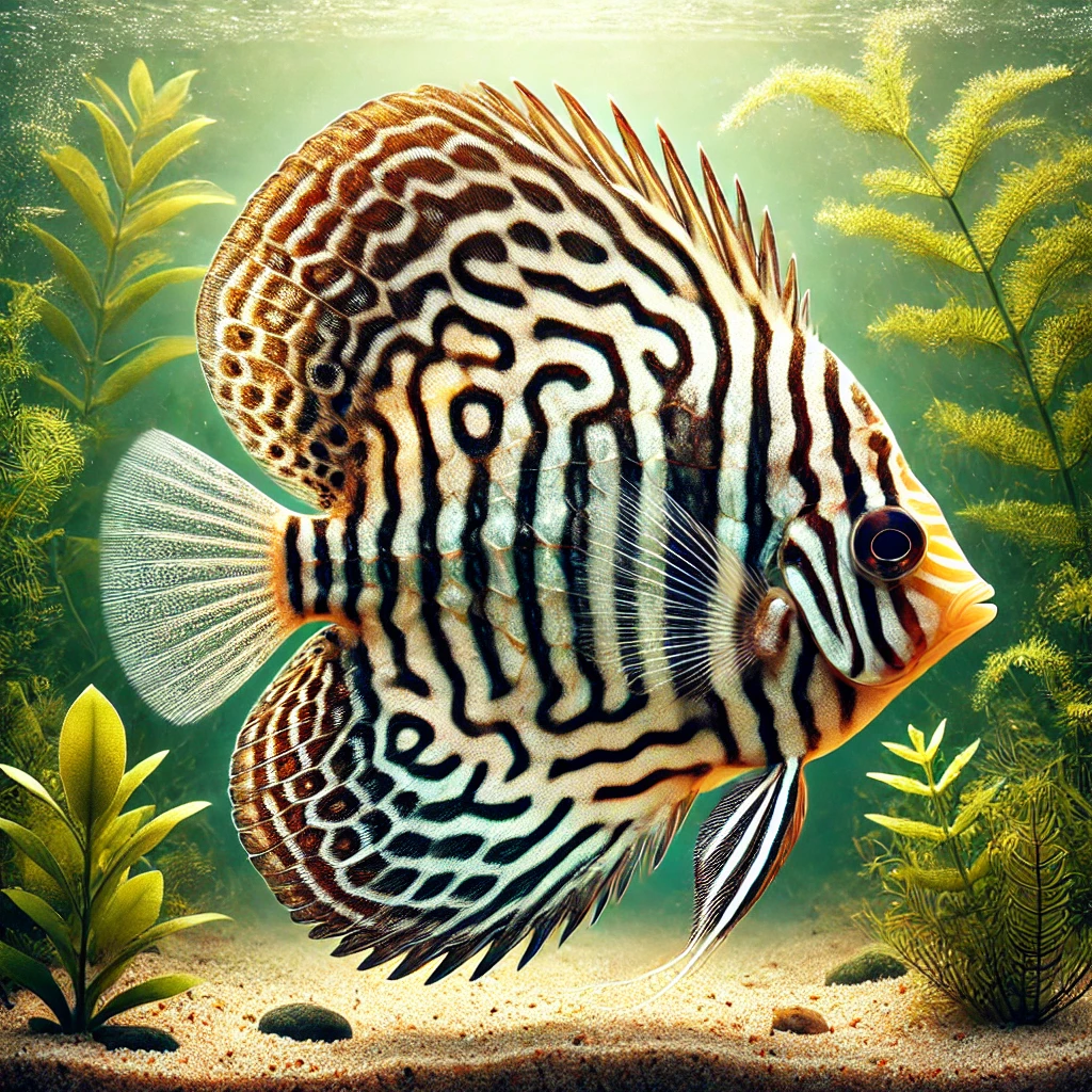 Pantodon buchholzi Риба -метелик