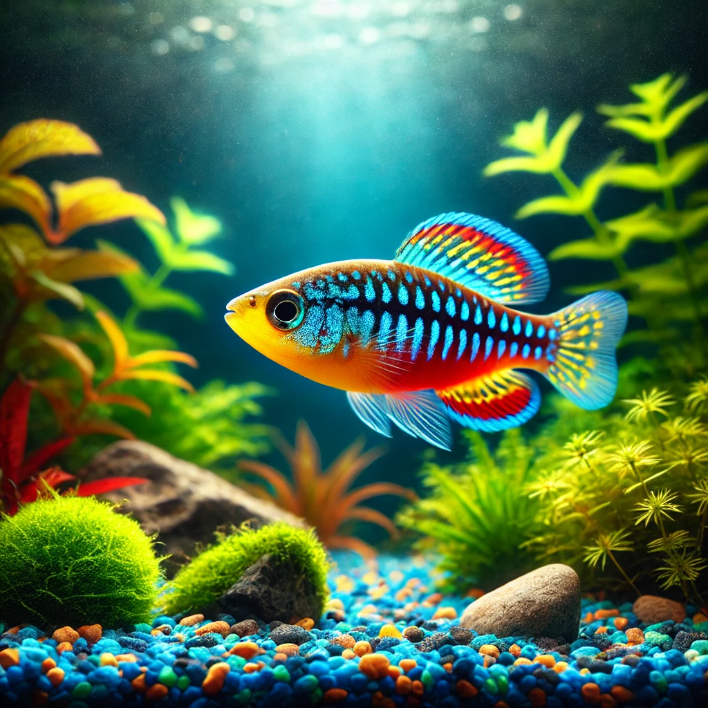 Microgeophagus ramirezi Рамірезі