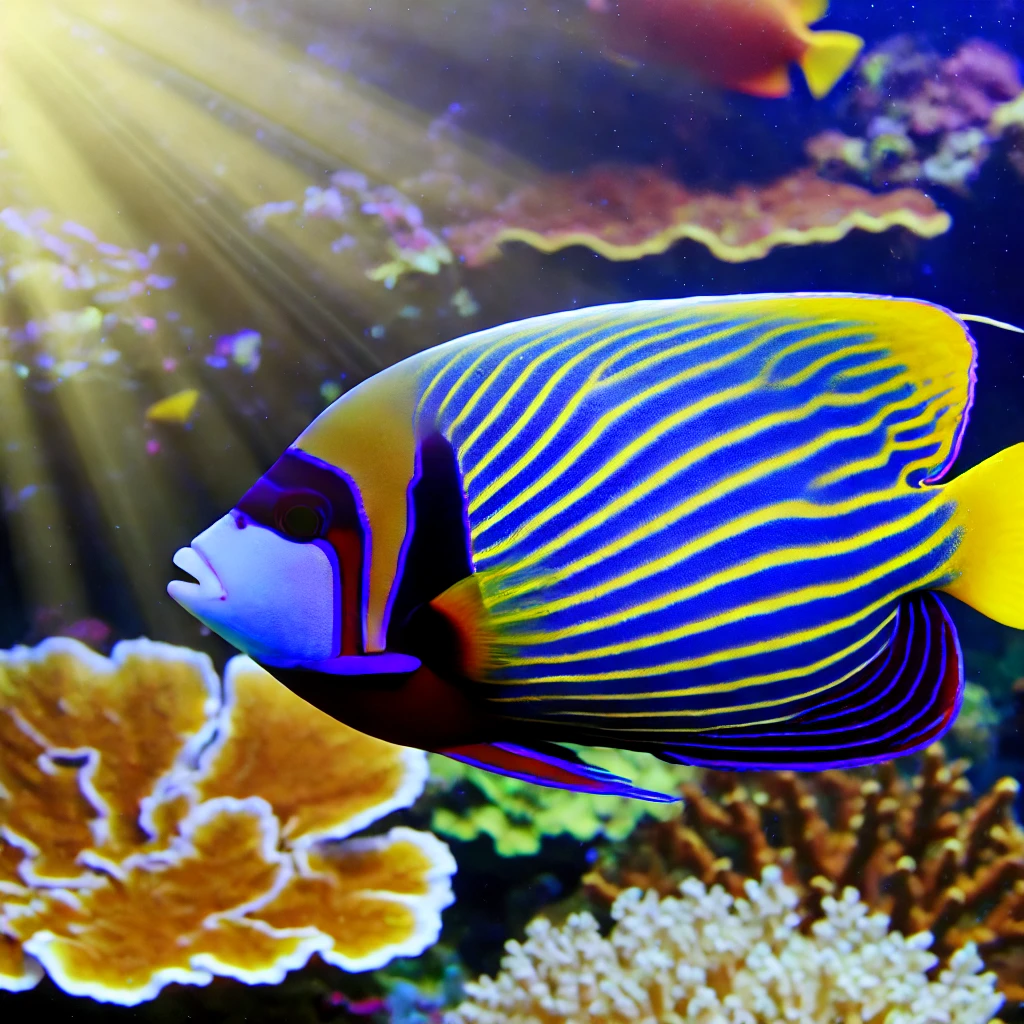 Pomacanthus imperator Імператор Ан�...