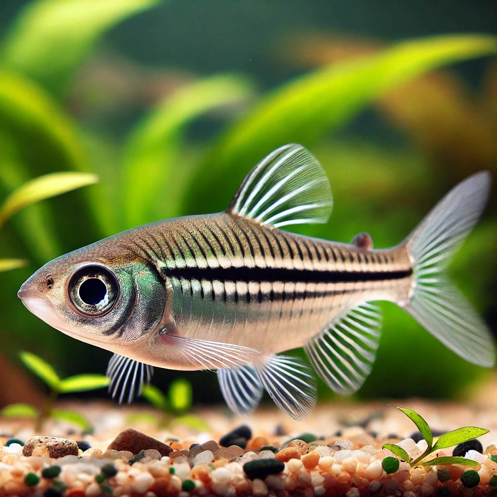 Rasbora trilineata (Ножиці Расбори)