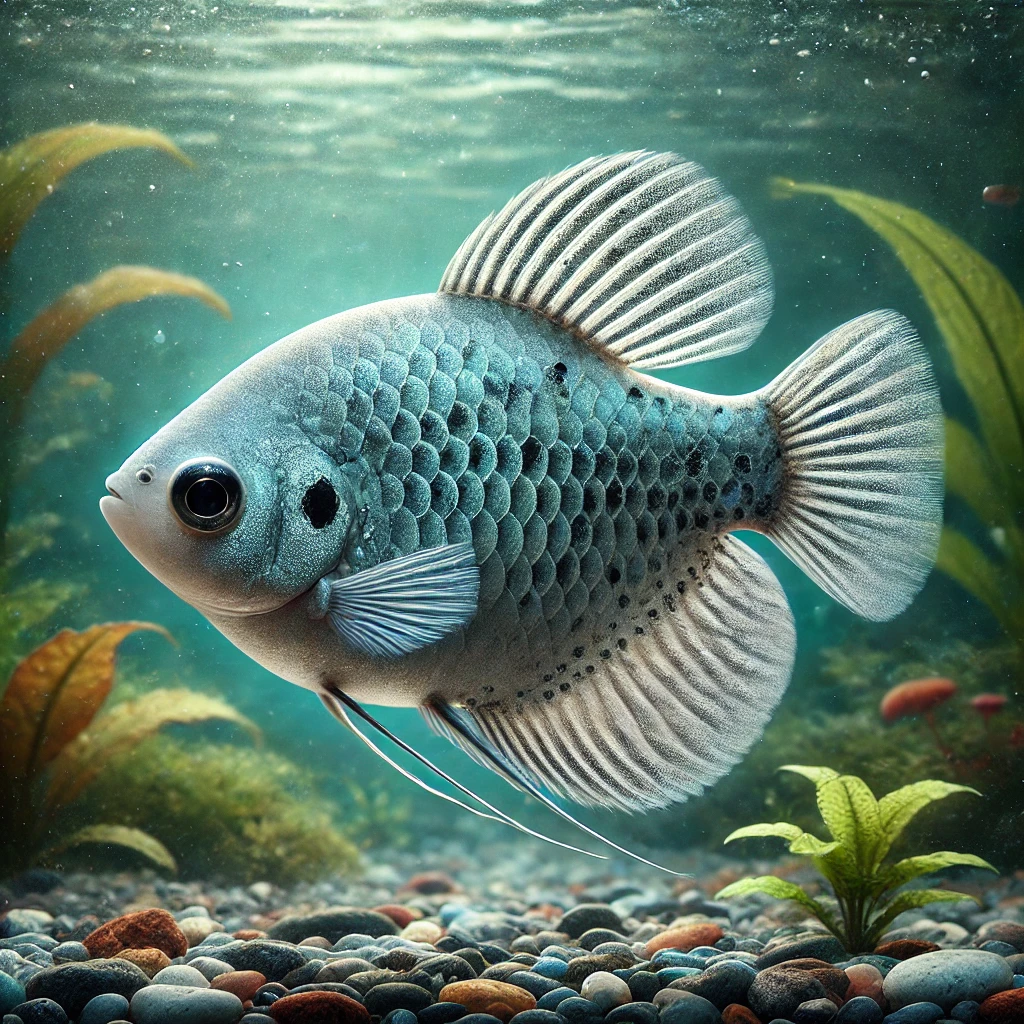 Trichogaster trichopteru... Три плями, Си�...